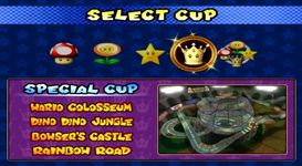 une photo d'Ã©cran de Mario Kart Double Dash sur Nintendo Gamecube